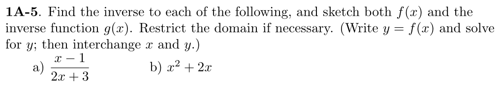 Problem 1A-5