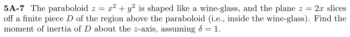 Problem 5A-7