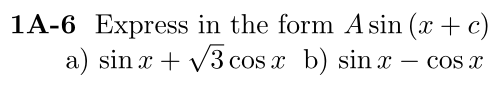 Problem 1A-6