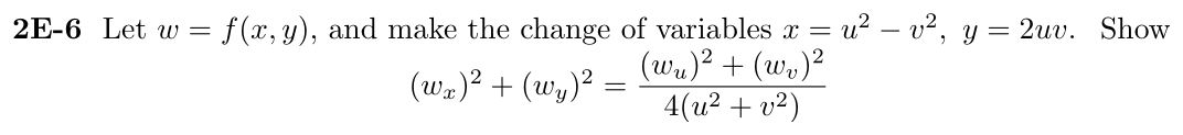 Problem 2E-6