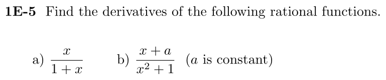 Problem 1E-5