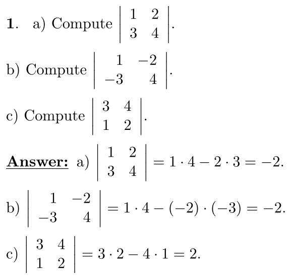 Answer 1
