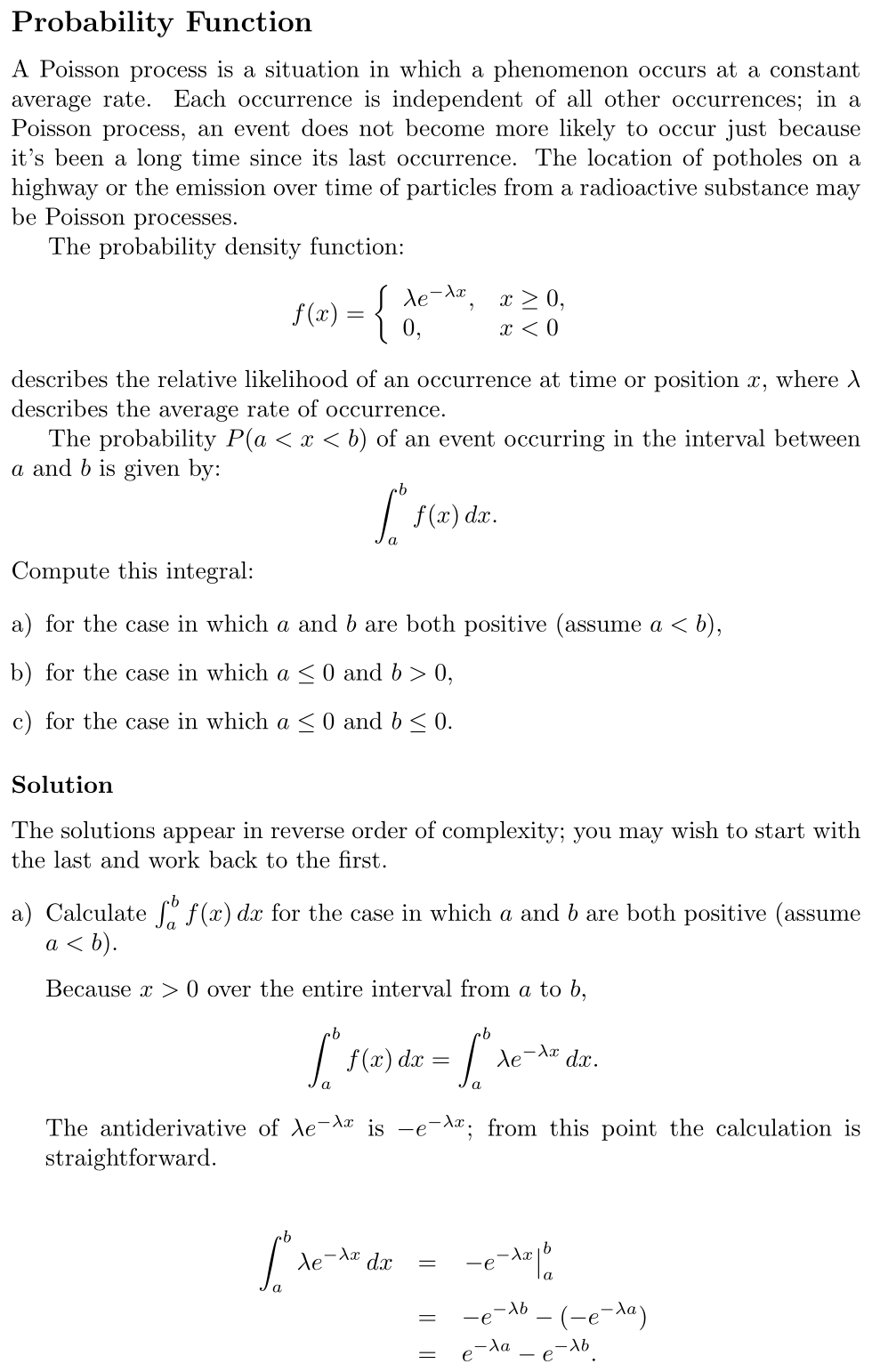 Answer Probability Function