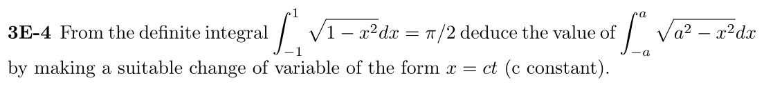 Problem 3E-4
