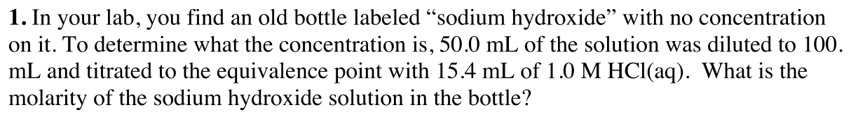 Problem 1.