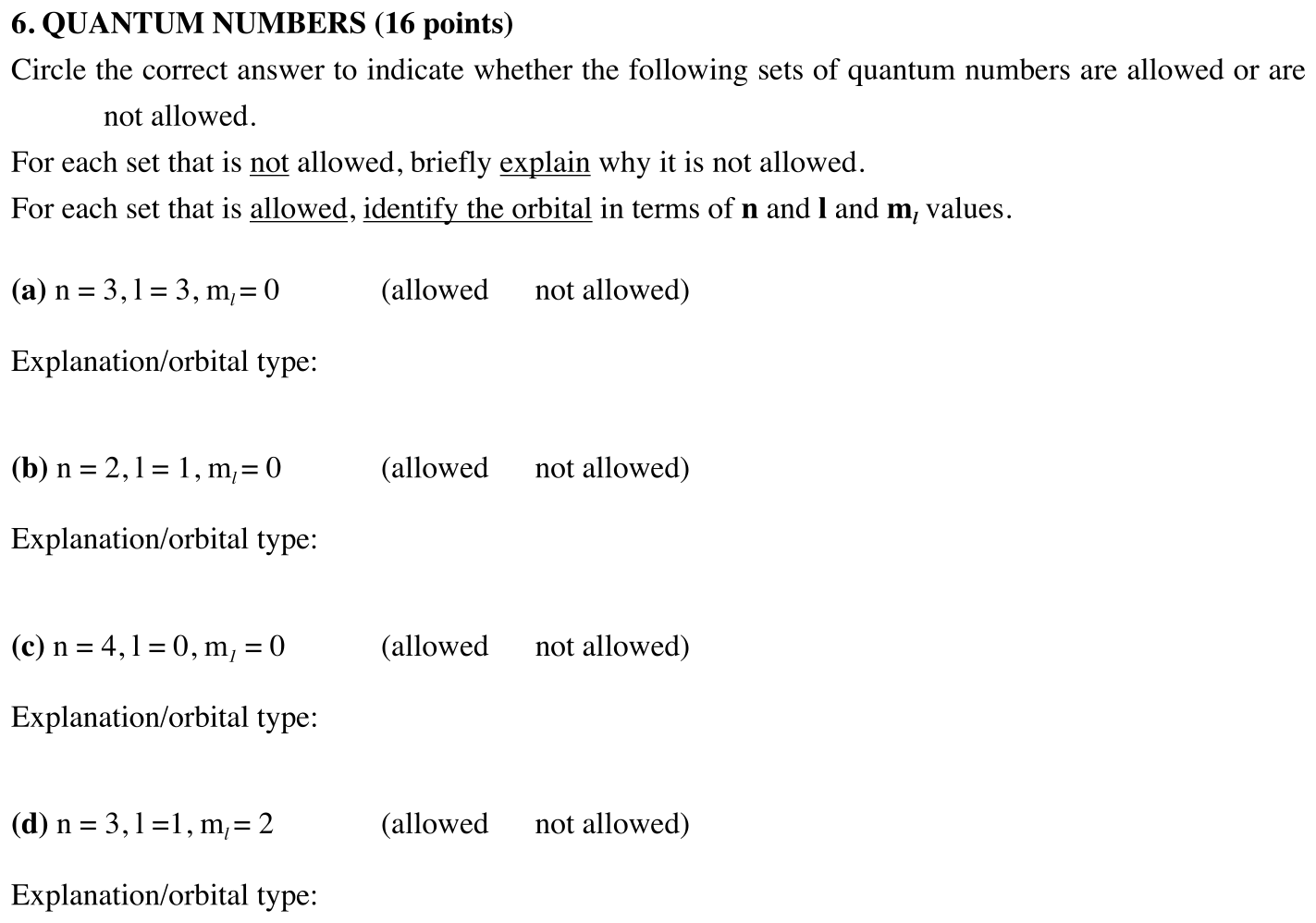 Problem 6.