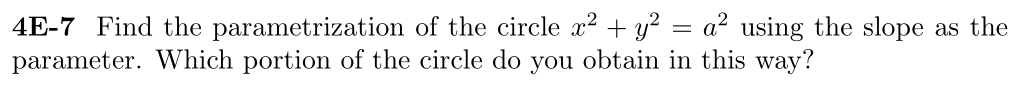 Problem 4E-7