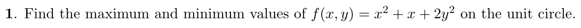 Problem 1