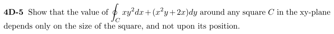 Problem 4D-5
