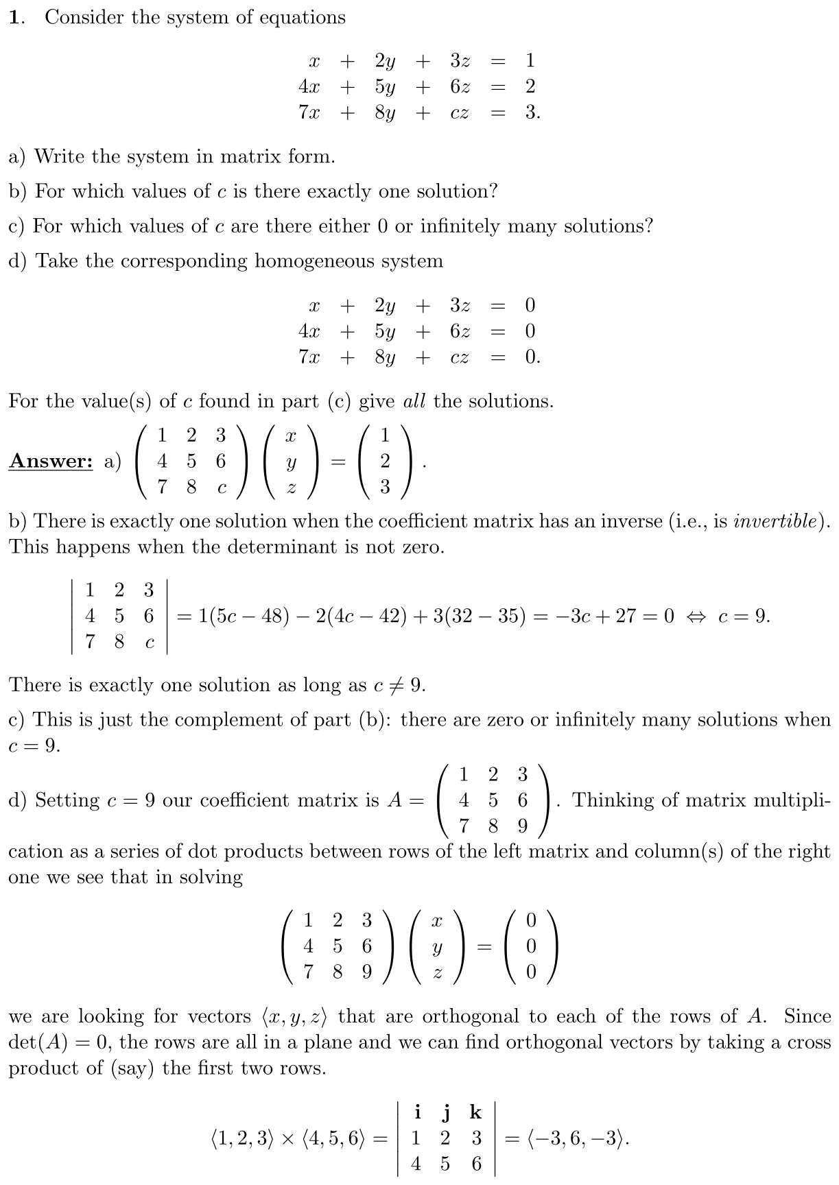 Answer 1