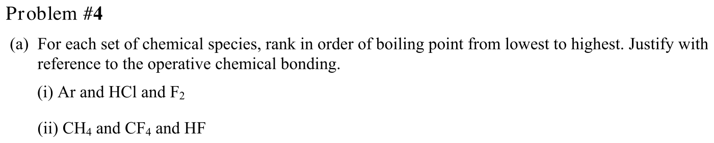 Problem Problem #4