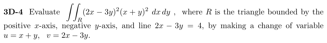 Problem 3D-4
