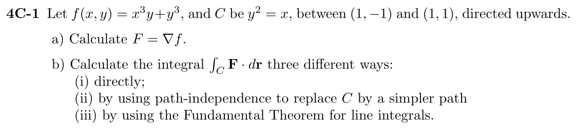 Problem 4C-1