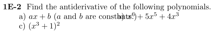 Problem 1E-2