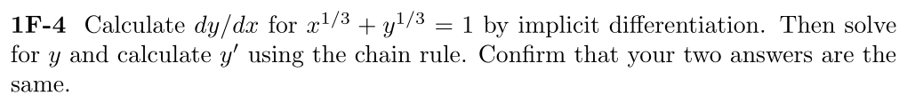 Problem 1F-4