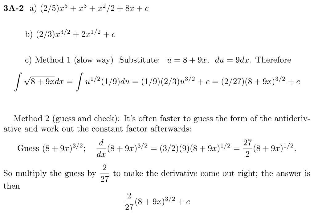 Answer 3A-2