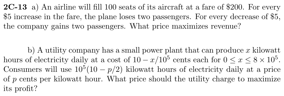 Problem 2C-13