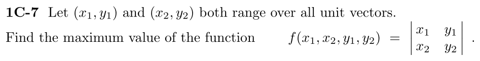 Problem 1C-7