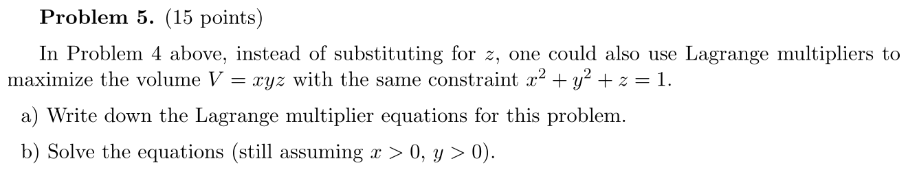 Problem 5