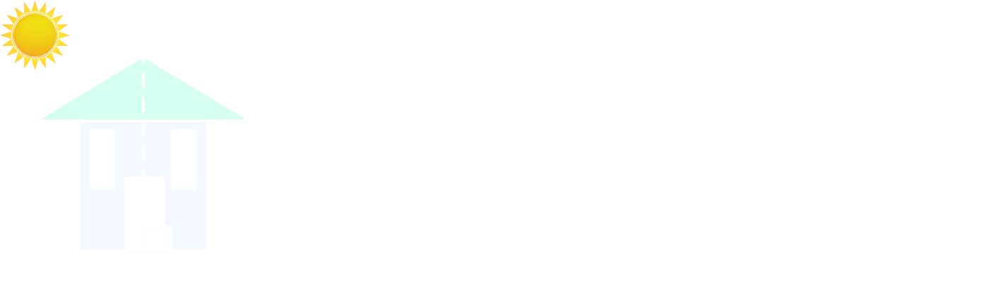 An illustration shows a right triangle. The vertical leg represents the height of a house. The sun is above the house. The horizontal leg measures 105 feet. The angle formed by the hypotenuse and the horizontal leg measures 13 degrees.