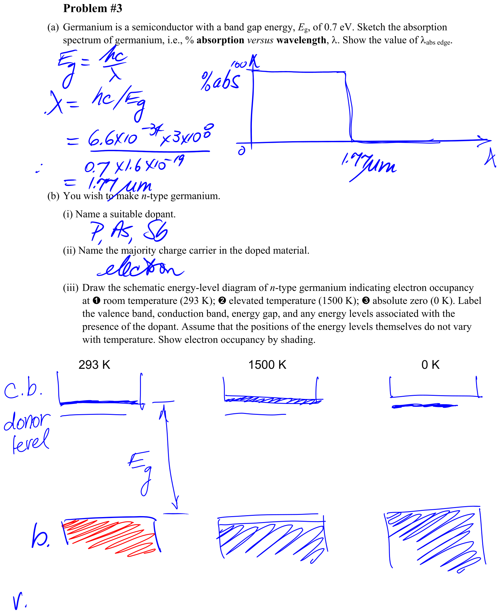 Answer 2007 Final Exam, Problem #3
