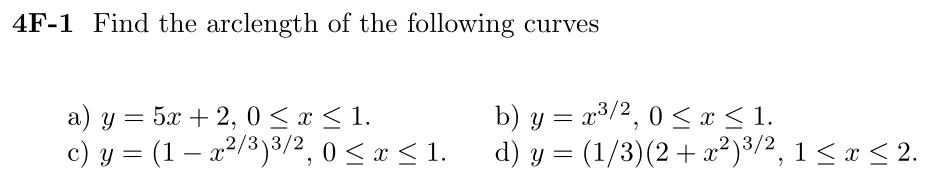 Problem 4F-1