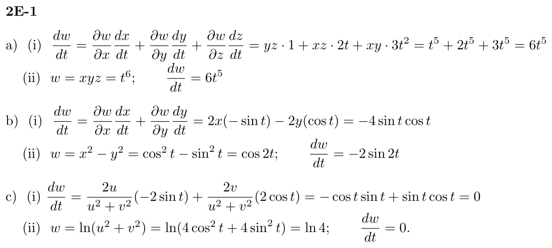 Answer 2E-1