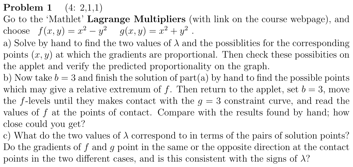 Problem 1