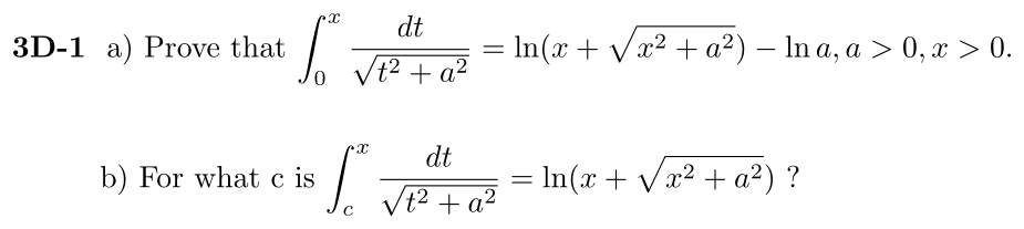 Problem 3D-1