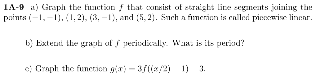 Problem 1A-9