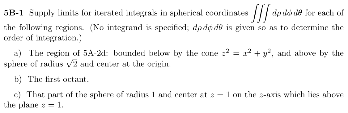 Problem 5B-1