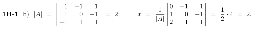 Answer 1H-1