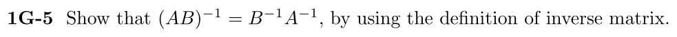 Problem 1G-5