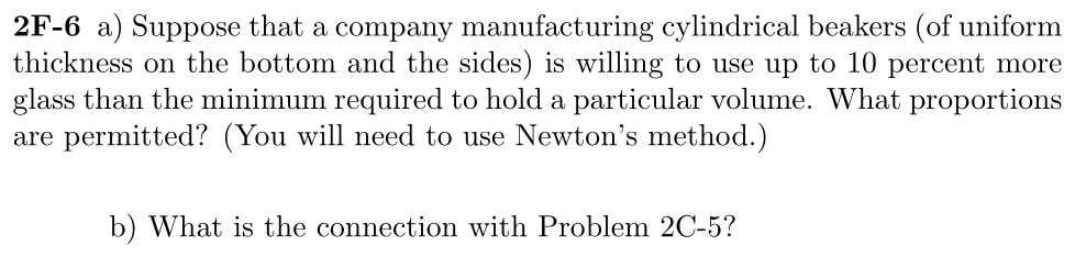 Problem 2F-6