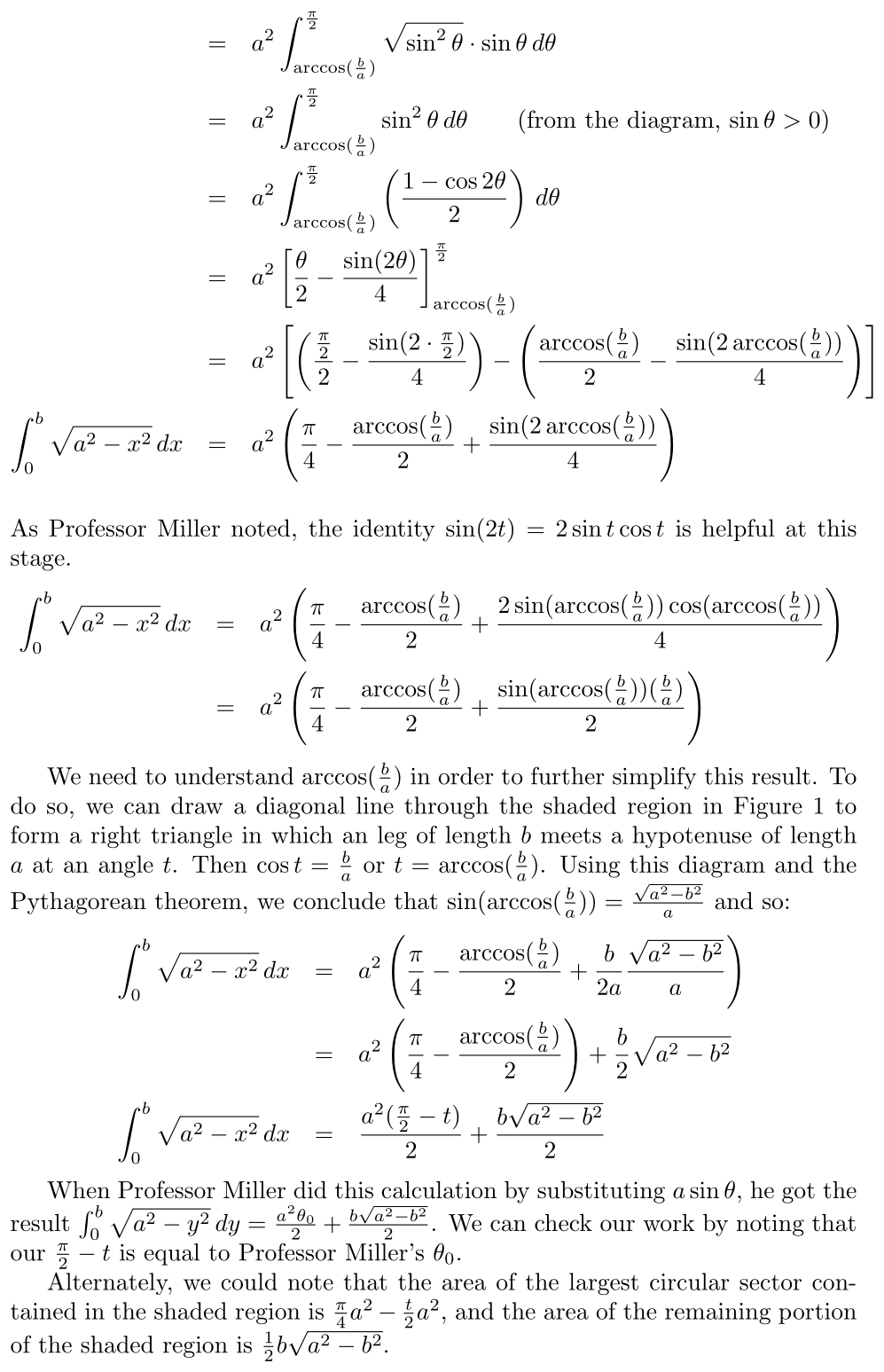 Answer An Alternate Solution