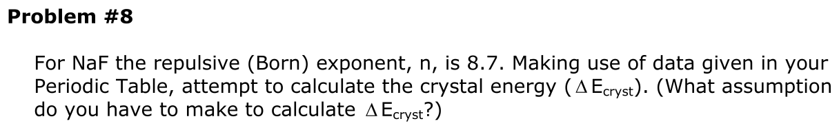 Problem 8