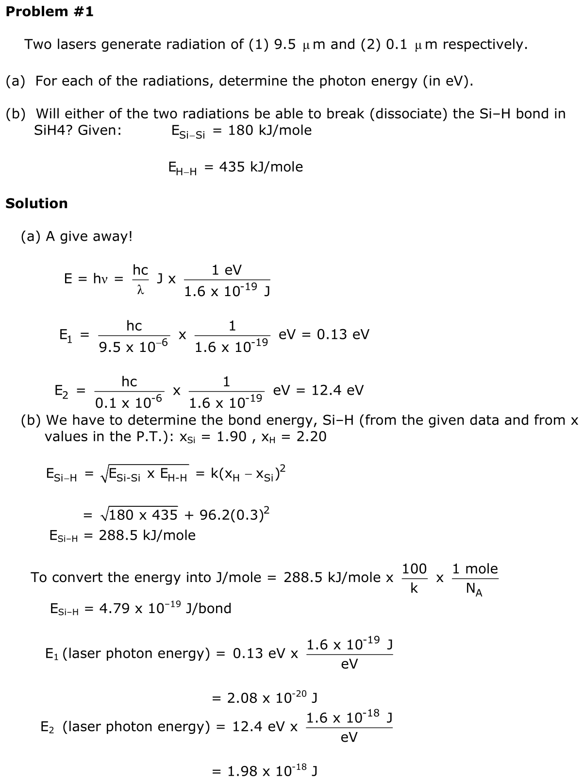 Answer 1