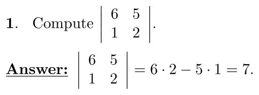 Answer 1