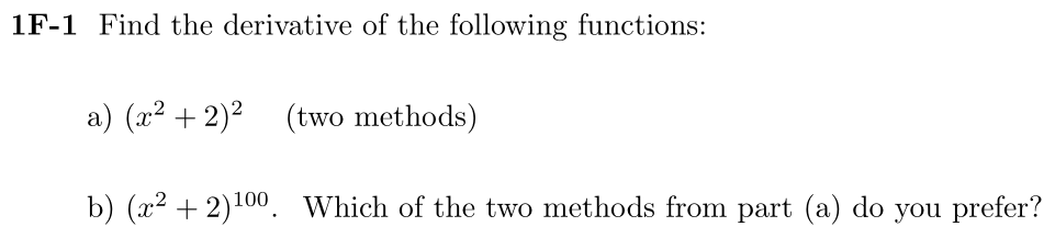 Problem 1F-1