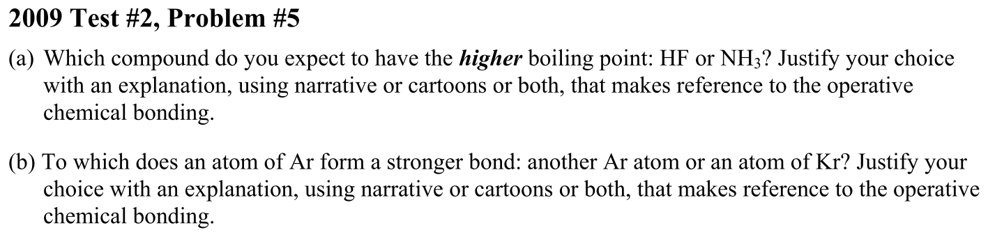 Problem 2009 Test #2, Problem #5