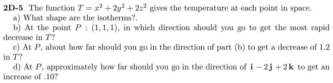 Problem 2D-5