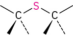 The general structure of sulfide.