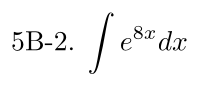 Problem 5B-2