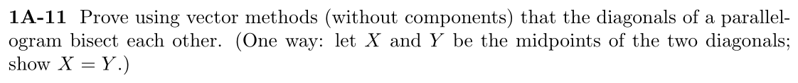 Problem 1A-11
