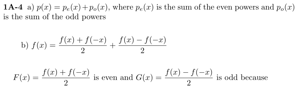 Answer 1A-4