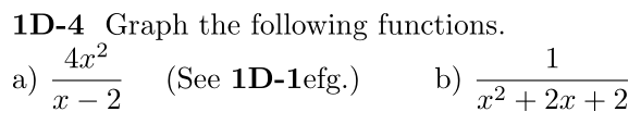 Problem 1D-4