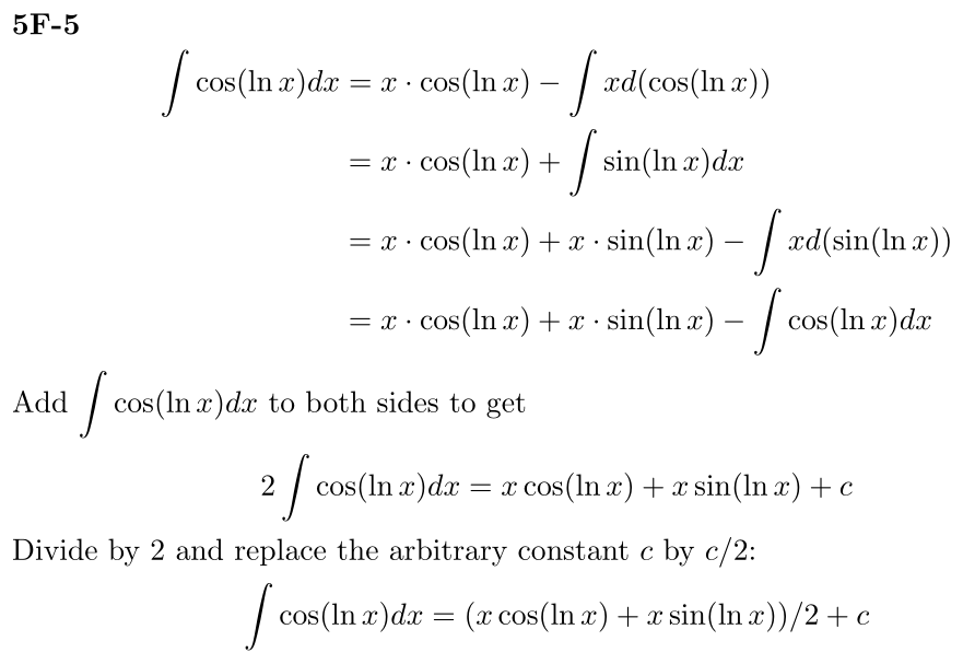 Answer 5F-5