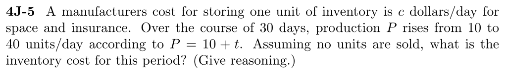 Problem 4J-5