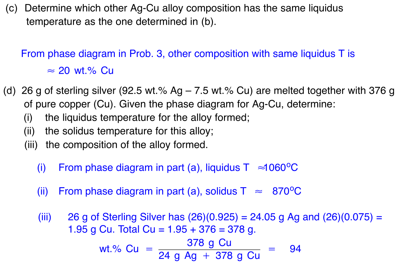 Answer Weekly Homework Quiz