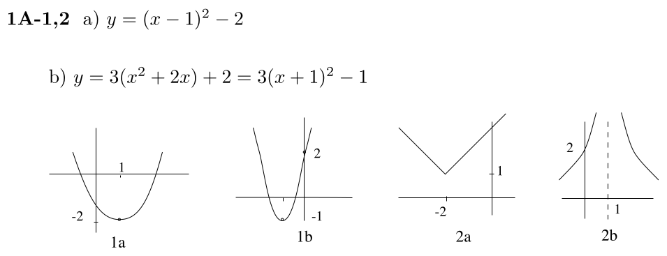 Answer 1A-1